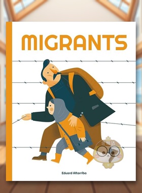 【预售】【了解世界】移民【My World】Migrants英文儿童绘本知识百科3-6岁平装进口原版书Eduard Altarriba Button Books书籍图书
