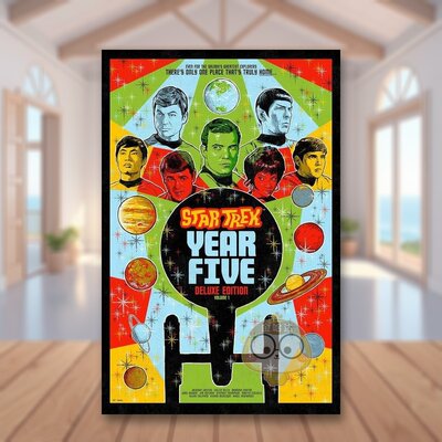【预售】星际迷航：第五年 豪华版 1 Star Trek: Year Five Deluxe Edition--Book One 原版英文生活Jackson Lanzing  Collin Kel