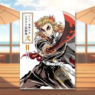 【预售】动画 鬼灭之刃 插画记录集 2 日文动画原画插画设定集日版艺术进口原版图书外版书籍アニメ「鬼滅の刃」イラスト記録集 弐