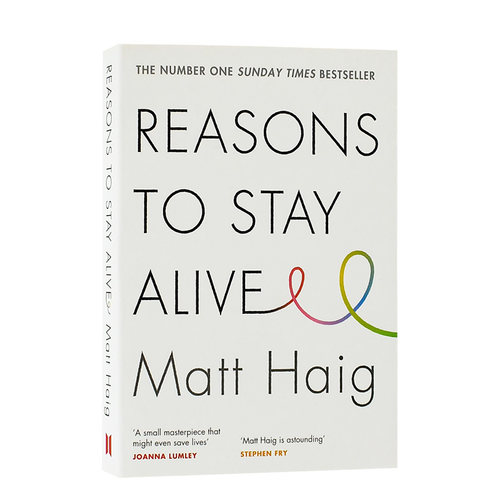 【预售】活着的理由Reasons to Stay Alive Matt Haig励志心路回忆录 英文原版 成长治愈书籍进口