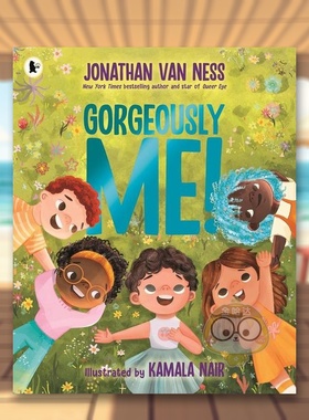 【预售】华丽的我英文儿童绘本自我认知情绪管理进口原版外版书精装3-6周岁Gorgeously Me!Van NessFlamingo书籍图书正版