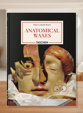 【预售】【TASCHEN】解剖蜡像珍典 【45th Anniversary Edition】Anatomical Waxes 原版英文艺术画册画集 La Specola博物馆进口书