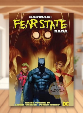 【预售】【DC Comics】蝙蝠侠恐惧国度传奇版英文漫画进口原版书Batman: Fear State Saga James Tynion IV  Jorge Jimenez书籍图