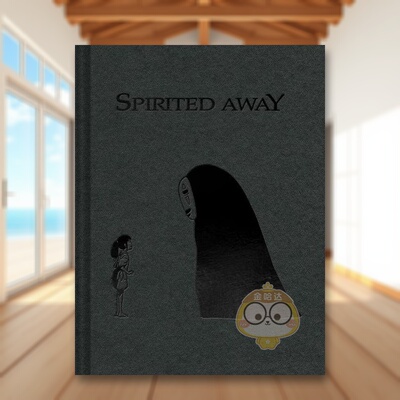 【预售】吉卜力工作室 千与千寻 笔记本英文文创笔记本Notebook精装进口原版外版书14岁以上Studio Ghibli Spirited Away Notebo书