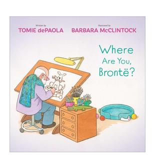 You 正版 你在哪里 英文儿童绘本进口书籍图书外版 原版 Bront?? Are Where 勃朗特？ 现货