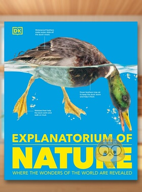 【现货】自然解析Explanatorium of Nature英文儿童绘本动物生态环保6-9岁精装DK进口原版书DK Children241688083书籍图书外版正版