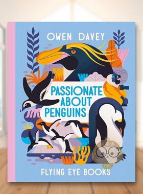 【预售】【欧文·戴维动物系列】富有激情的企鹅英文儿童绘本IP系列进口原版外版书精装3-6周岁【Owen Davey Animals Series】Pa书