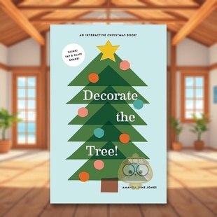 进口原版 预售 Tree英文儿童绘本节日庆典3 书Jones Cameron书籍图书外版 饰圣诞树Decorate Jane 装 正版 The Amanda 6岁精装