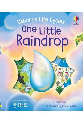 【现货】【生命周期】一颗小雨滴 【Life Cycles】One Little Raindrop 原版英文儿童绘本