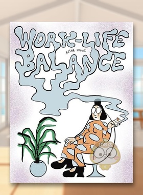 【现货】工作-生活间的平衡Work-Life Balance英文漫画Aisha Franz平装Drawn and Quarterly进口原版书466333书籍图书外版正版