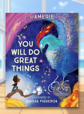 【预售】你将成就大事You Will Do Great Things英文儿童绘本自我认知情绪管理3-6岁精装Amerie进口原版书Roaring Brook81书籍图书