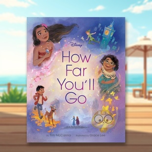 HcMCCANNA 正版 书精装 You Far 你要走多远英文儿童绘本自我认知情绪管理进口原版 How TIMDisney书籍图书外版 现货