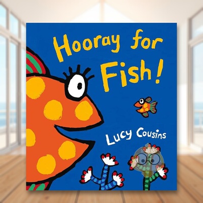 【预售】鱼儿欢呼 Hooray for Fish! 原版英文儿童绘本进口书籍图书外版正版