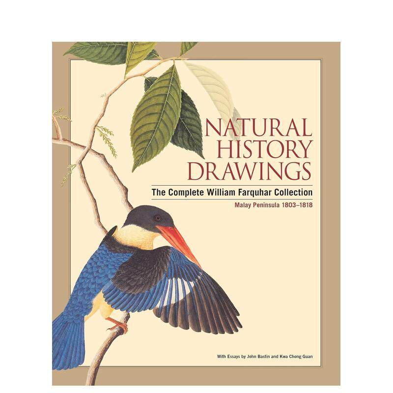 【预售】博物学手绘图谱 Natural History Drawings英文进口原版艺术画册画集正版图书籍Colonel William Farquhar