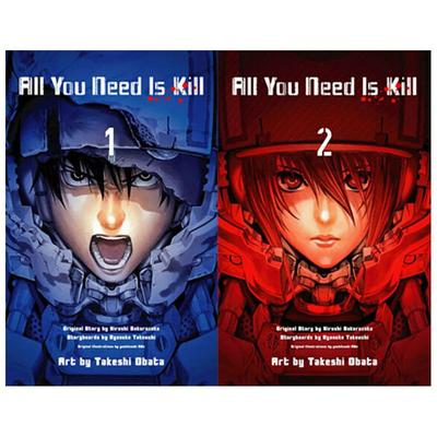 【预售】【特典版】All You Need Is Kill(01)+(02) 台版原版繁体中文漫画书 原作：桜坂 洋/ 漫画：小畑 健进口书籍图书外版正版