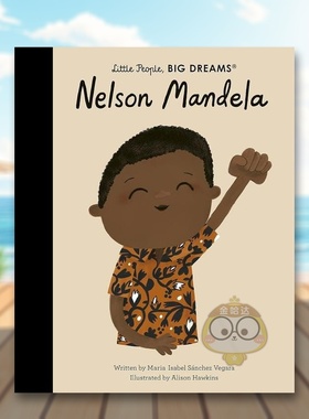 【现货】【小人物大梦想】纳尔逊曼德拉英文儿童绘本人物传记进口原版图书【Little People, Big Dreams】Nelson Mandela精装Mar书