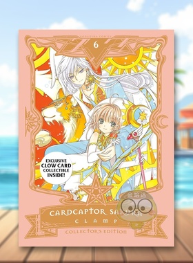 【预售】魔卡少女樱 收藏版 6  Cardcaptor Sakura Collector's Edition 6 原版英文漫画书进口书籍图书外版正版