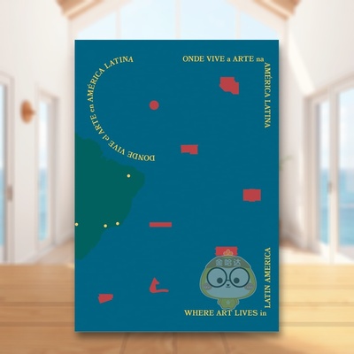 【预售】艺术在拉丁美洲的栖居 Where Art Lives in Latin America:Onde Vive a Arte na América Latina 原版英文艺术画册画集进