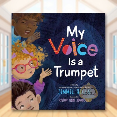 【预售】我的声音是小号英文儿童绘本自我认知情绪管理进口原版外版书精装My Voice Is a TrumpetALLENG.P. Putnam's Sons书籍图书