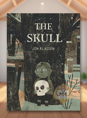 【现货】【2024卡内基插画奖长名单】骷髅头蒂罗尔民间传说【Jon Klassen】The Skull A Tyrolean Folktale英文儿童绘本插画师原版