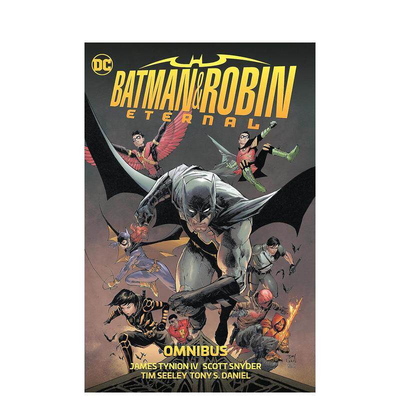 【现货】蝙蝠侠与罗宾 不朽传奇 选集 Batman & Robin Eternal Omnibus 原版英文漫画书进口图书外版正版书籍