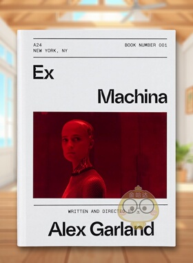 【预售】【A24电影剧本集】机械姬英文影视进口原版外版书精装14岁以上【A24 Screenplay Collection】Ex Machina Screenplay Bo书