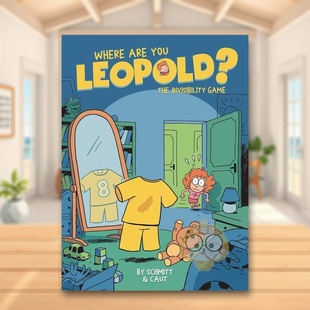 The 预售 Leopold? Invisibility 书Michel Are 12岁进口原版 你在哪利奥波德卷1隐身游戏Where 书 You Game英文儿童漫画9 Vol.1
