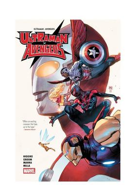 【预售】漫威漫画 奥特曼 X 复仇者联盟 Ultraman X The Avengers 英文漫画书原版进口美漫书籍 Kyle Higgins