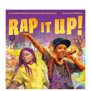 Rap 英文儿童绘本进口书籍图书外版 说唱起来 原版 正版 现货