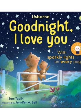 【预售】晚安，我爱你 【Twinkly Twinkly】Goodnight， I Love You 原版英文儿童趣味进口书籍图书外版正版