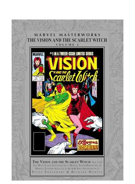 【预售】漫威漫画 漫威杰作:幻视与绯红女巫卷1 Marvel Masterworks:Vision and The Scarlet Witch Vol.1 英文漫画书原版进口书籍