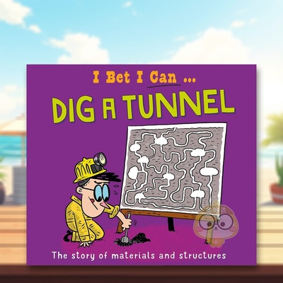 【现货】我打赌我能：挖掘隧道 I Bet I Can: Dig a Tunnel 原版英文儿童绘本进口书籍图书外版正版