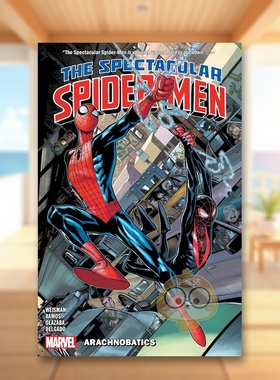 【预售】【Marvel】神奇蜘蛛侠卷1英文漫画平装进口原版书The Spectacular Spider-Man Vol. 1 WEISMAN  GREG书籍图书外版正版