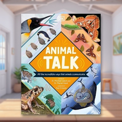 【现货】动物说话【Wonders of Wildlife】Animal Talk英文儿童绘本知识百科9-12岁精装Dr. Michael Leach  Dr. Meriel Lland and