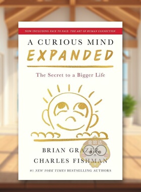 【预售】好奇心人生的秘密扩展版Curious Mind Expanded Edition英文心灵励志进口原版图书Brian Grazer 精装Simon & Schuster书籍