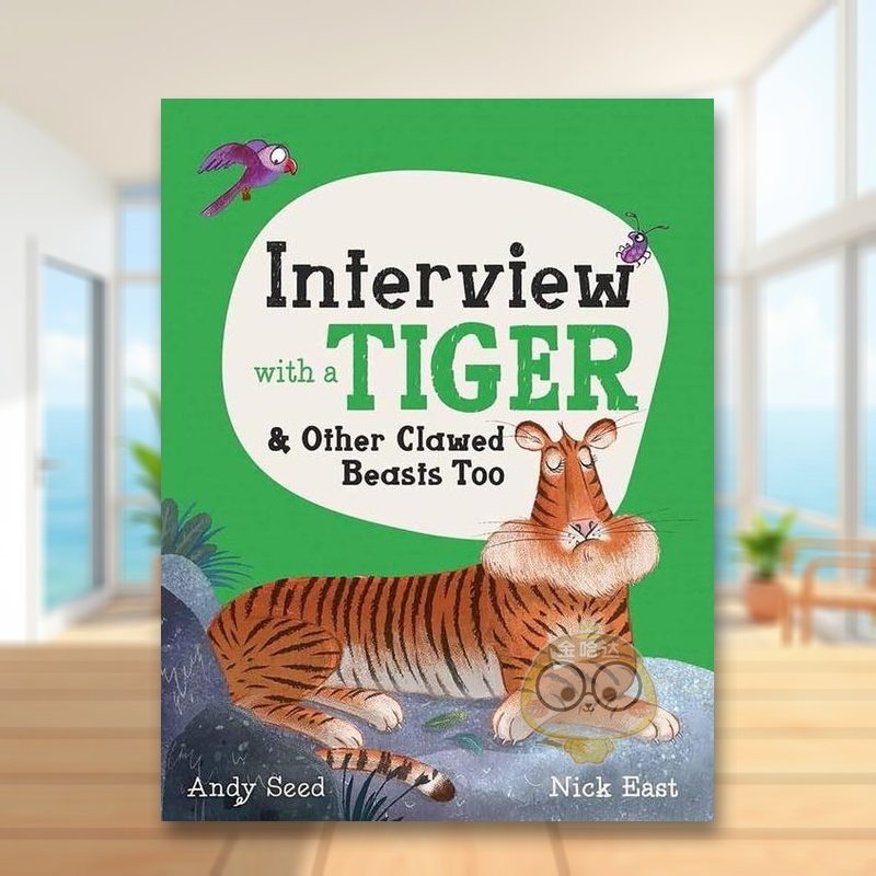【现货】【入围2022年英国法律协会图书奖长名单】动物采访老虎与其它带爪野兽Interview with a Tiger and Other Clawed Bea原版