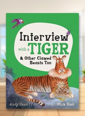 【现货】【入围2022年英国法律协会图书奖长名单】动物采访老虎与其它带爪野兽Interview with a Tiger and Other Clawed Bea原版