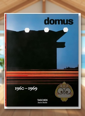 【现货】【TASCHEN】多莫斯设计 1960-1969 domus 1960-1969 原版英文综合设计进口书籍图书外版正版