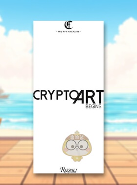 【预售】加密艺术 - 开始英文外国美术当代进口原版外版书精装14岁以上Crypto Art - BeginsEleonora BriziRizzoli书籍图书正版