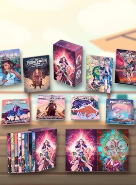【预售】关键角色：强大的奈因起源 盒装 Critical Role: The Mighty Nein Origins Boxed Set 原版英文漫画书进口书籍图书外版正