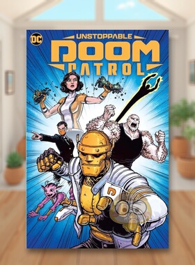 【现货】【DC Comics】末日巡逻队英文漫画简装进口原版书Unstoppable Doom Patrol Culver  Dennis书籍图书外版正版