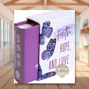 【预售】信念希望与爱【Tiny Book】Faith, Hope, and Love英文心灵励志Insight Editions精装Insight Editions进口原版书683书籍