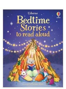 【预售】【插画故事选集】睡前故事【Illustrated Story Collections】Bedtime Stories to read aloud 原版英文儿童故事