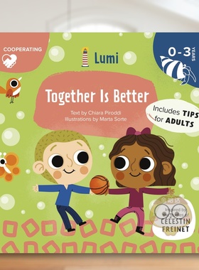 【预售】合作力量大：协作能力培养 Together Is Better: Co-operating 原版英文儿童绘本进口书籍图书外版正版