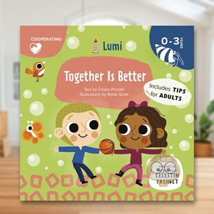 【预售】合作力量大：协作能力培养 Together Is Better: Co-operating 原版英文儿童绘本进口书籍图书外版正版