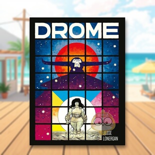 【预售】德罗姆 Drome 原版英文漫画书 视觉震撼图像小说 新生世界 战争爱与死亡进口书籍图书外版正版