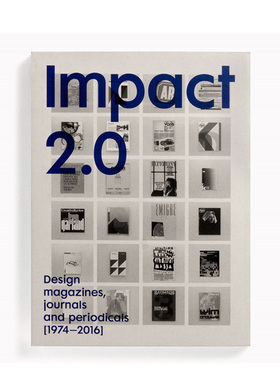 【现货】Impact Regular 2.0字体设计：1974–2016年间的杂志封面集 Impact 2.0: Design magazines, journals and periodicals [