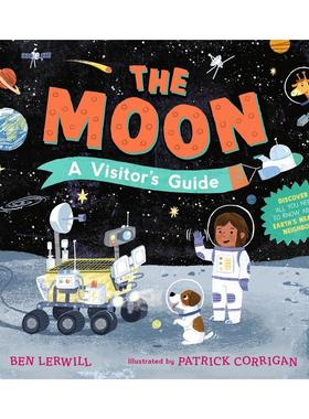 【现货】月球奥秘之旅 The Moon: A Visitor's Guide 英文原版儿童知识科普百科绘本6-9岁进口英语启蒙读物书籍