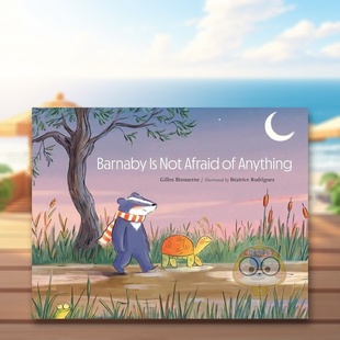 Not 6岁精装 现货 BeatriceRodriguez进口原版 Anything英文儿童绘本自我认知情绪管理3 巴纳比什么都不怕Barnaby Afraid