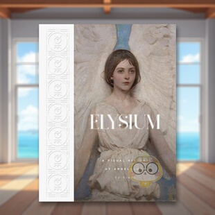 【预售】极乐世界：天使学的视觉史英文插画原画设定集进口原版外版书精装14岁以上Elysium: A Visual History of AngelologyEdw书